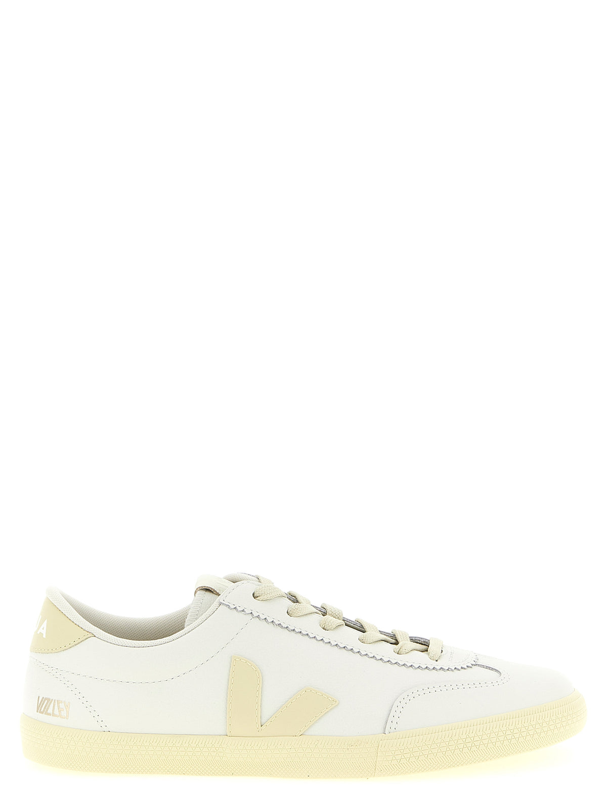 Veja Alb piele de vițel Sneakers Stil Modern și Elegant