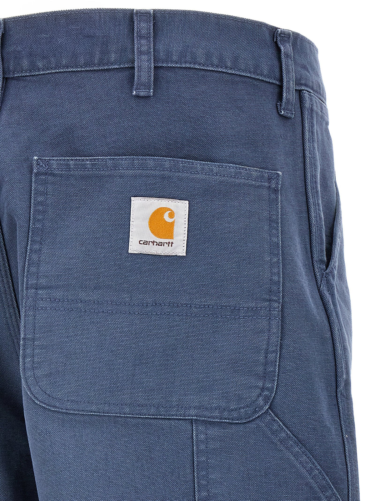 Carhartt Wip Albastru bumbac organic Pantaloni Premium