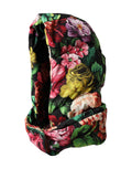 Dolce & Gabbana Hat Multicolor Floral Whole Head Wrap Hat